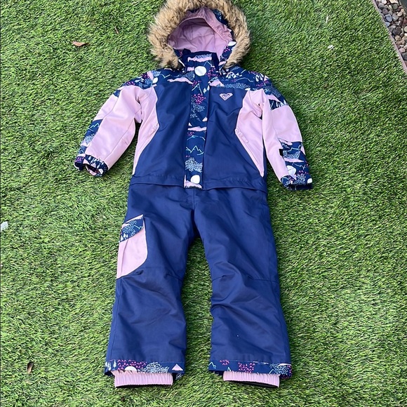 Roxy Girl's Snowsuit with Hood - Main Image